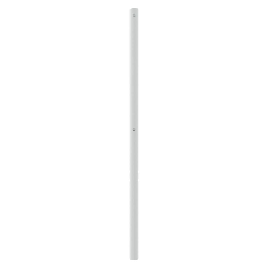 vidaXL Metal Headboard White 100 cm