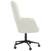 vidaXL Relaxing Chair Cream White Velvet