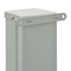 vidaXL Patio Retractable Side Awning 120 x 300 cm Cream