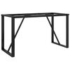 vidaXL Dining Table Legs O-Frame 140x60x73 cm Steel
