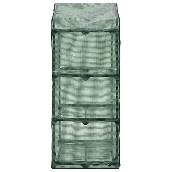 vidaXL 3-Tier Mini Greenhouse 69x49x125 cm