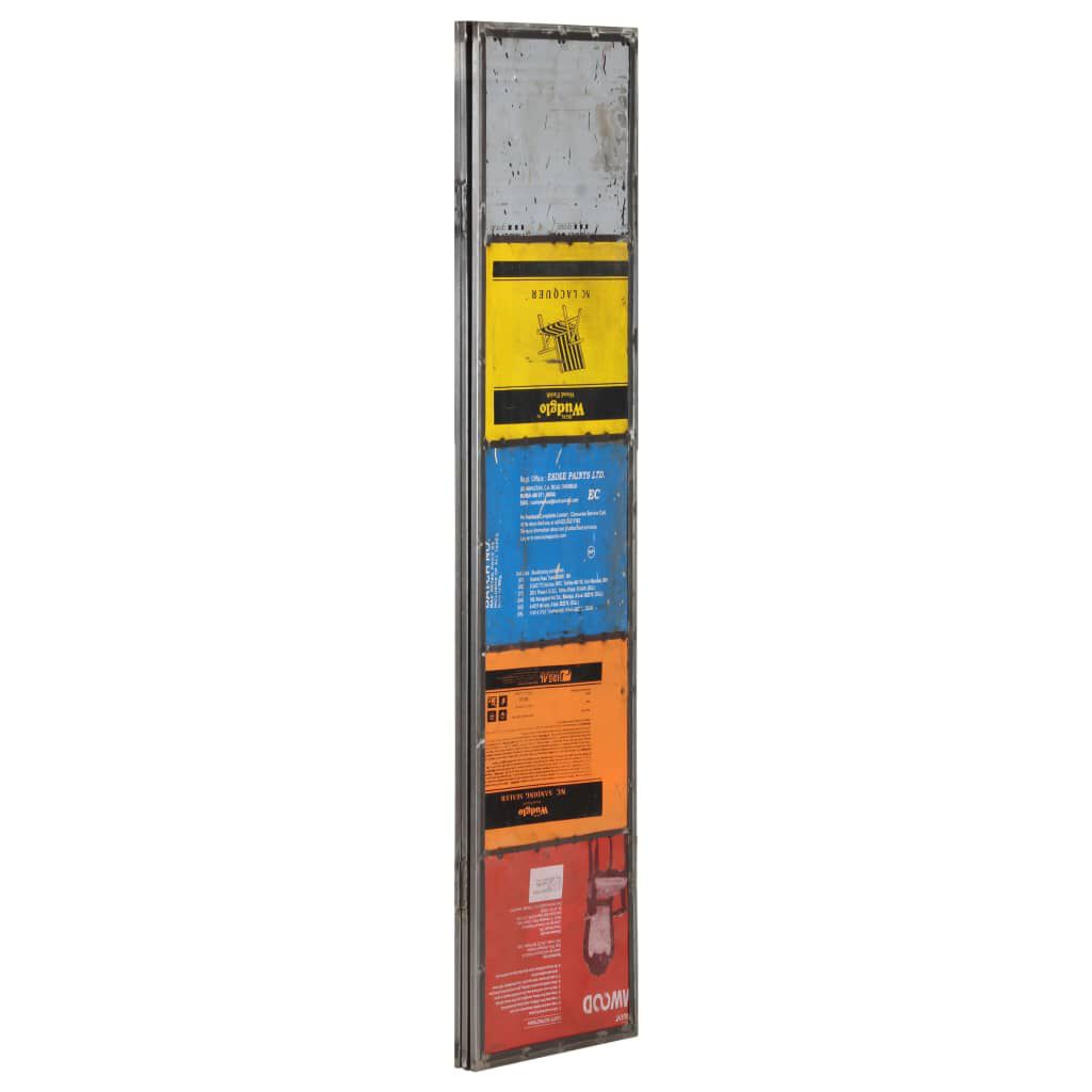 vidaXL Room Divider Multicolour 45x17x167 cm Iron