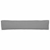 vidaXL Pallet Cushion Grey 200 x 40 x 8 cm Oxford Fbric