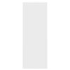 vidaXL Shoe Cabinet White 80x21x57 cm Engineered Wood