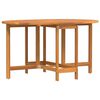 vidaXL Garden Table Folding Brown 110 x 60 x 72 cm Solid Acacia Wood