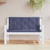 vidaXL Garden Bench Cushions 2 pcs Navy Blue 120x50x7 cm Oxford Fabric