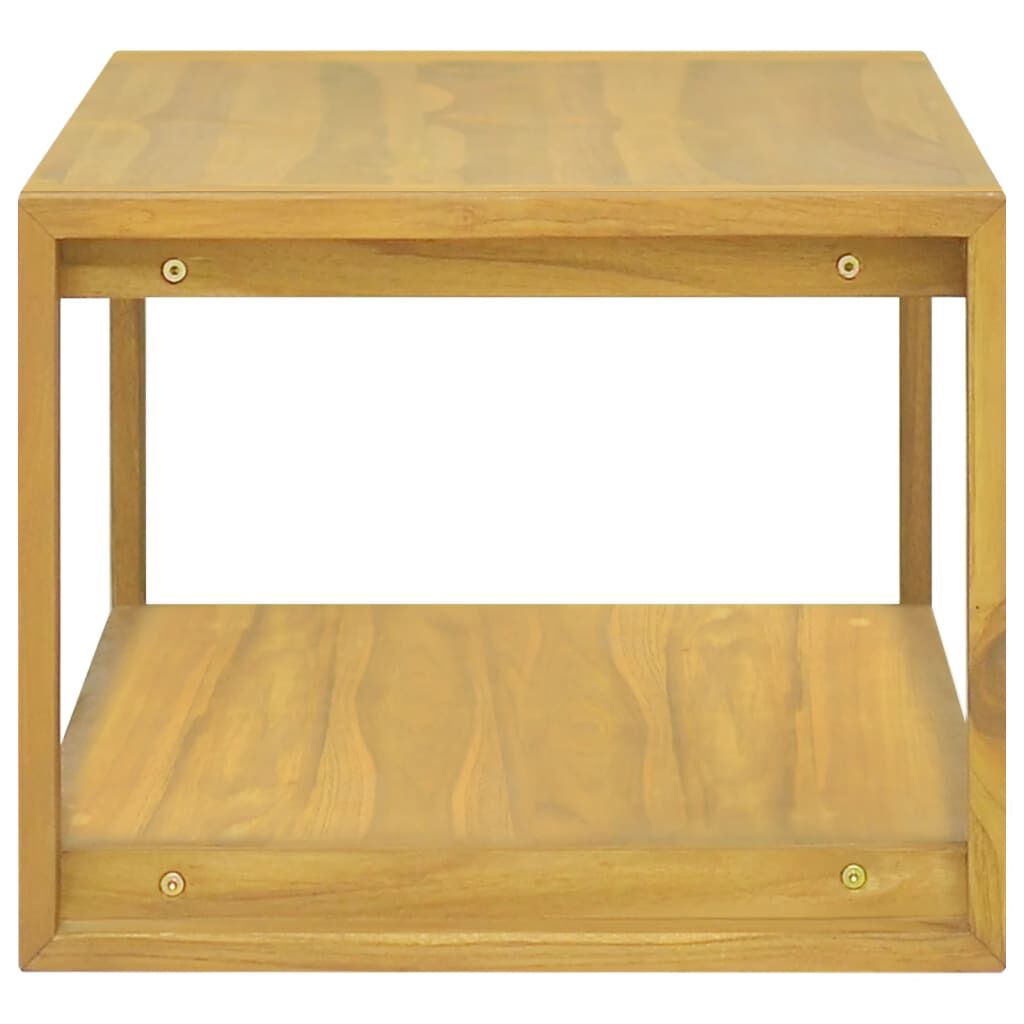 vidaXL Wall-mounted Bathroom Cabinet 110x45x35 cm Solid Wood Teak