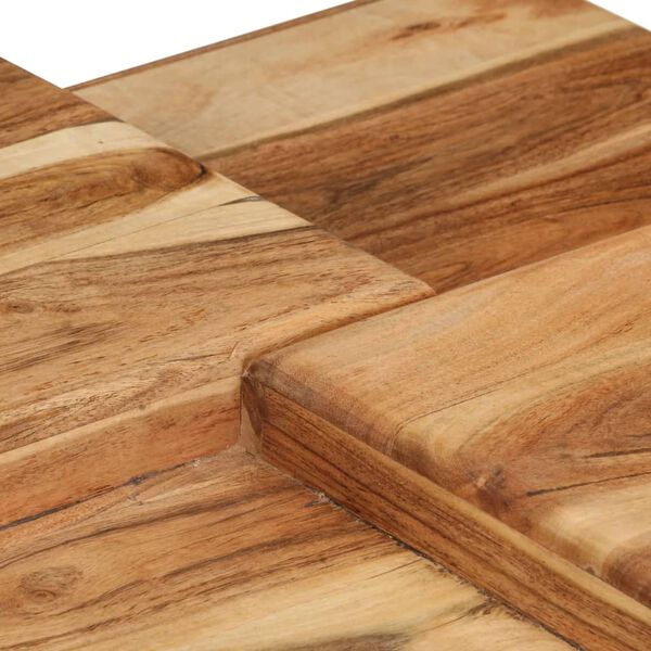 vidaXL Coffee Table 70x60x42 cm Solid Acacia Wood