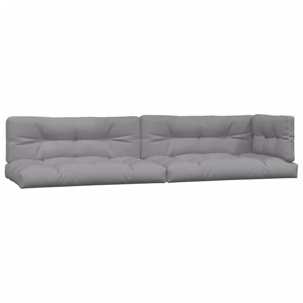 vidaXL 6 Piece Garden Pallet Sofa Set with Cushions Solid Wood Acacia