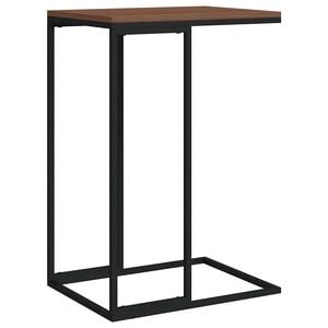 vidaXL Side Table Black 40x30x59 cm Engineered Wood