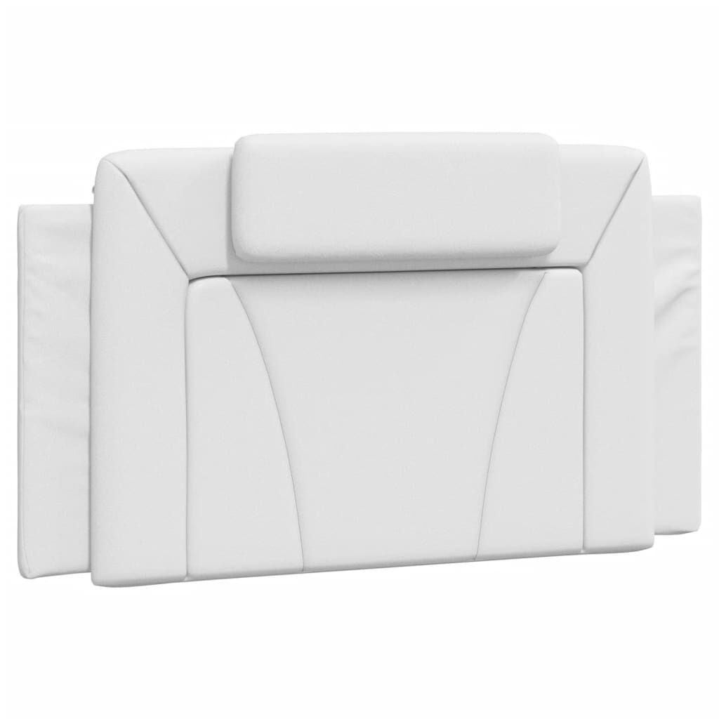 vidaXL Bed Frame with LED without Mattress White 100x190 cm