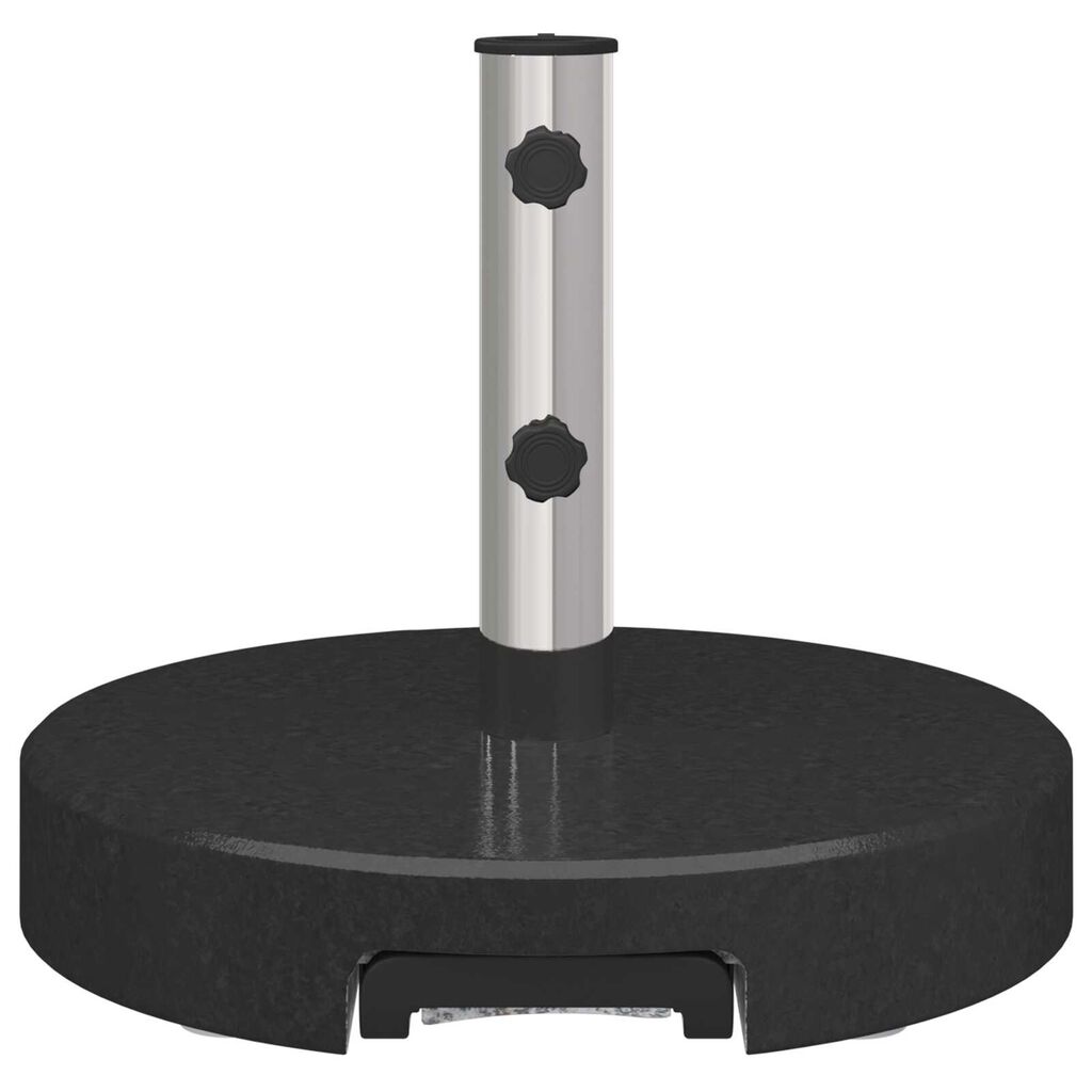 vidaXL Parasol Base Black 45 x 45 x 37.5 cm Granite