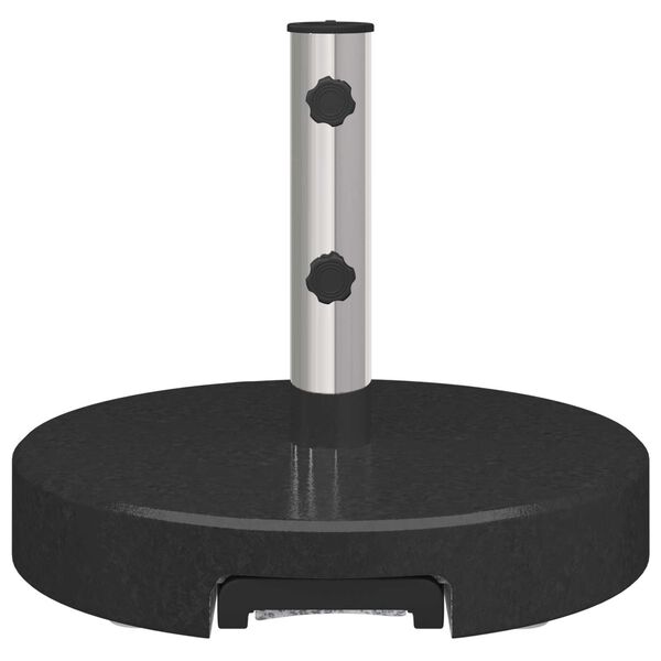 vidaXL Parasol Base Black 45 x 45 x 37.5 cm Granite