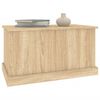vidaXL Storage Box Sonoma Oak 70x40x38 cm Engineered Wood