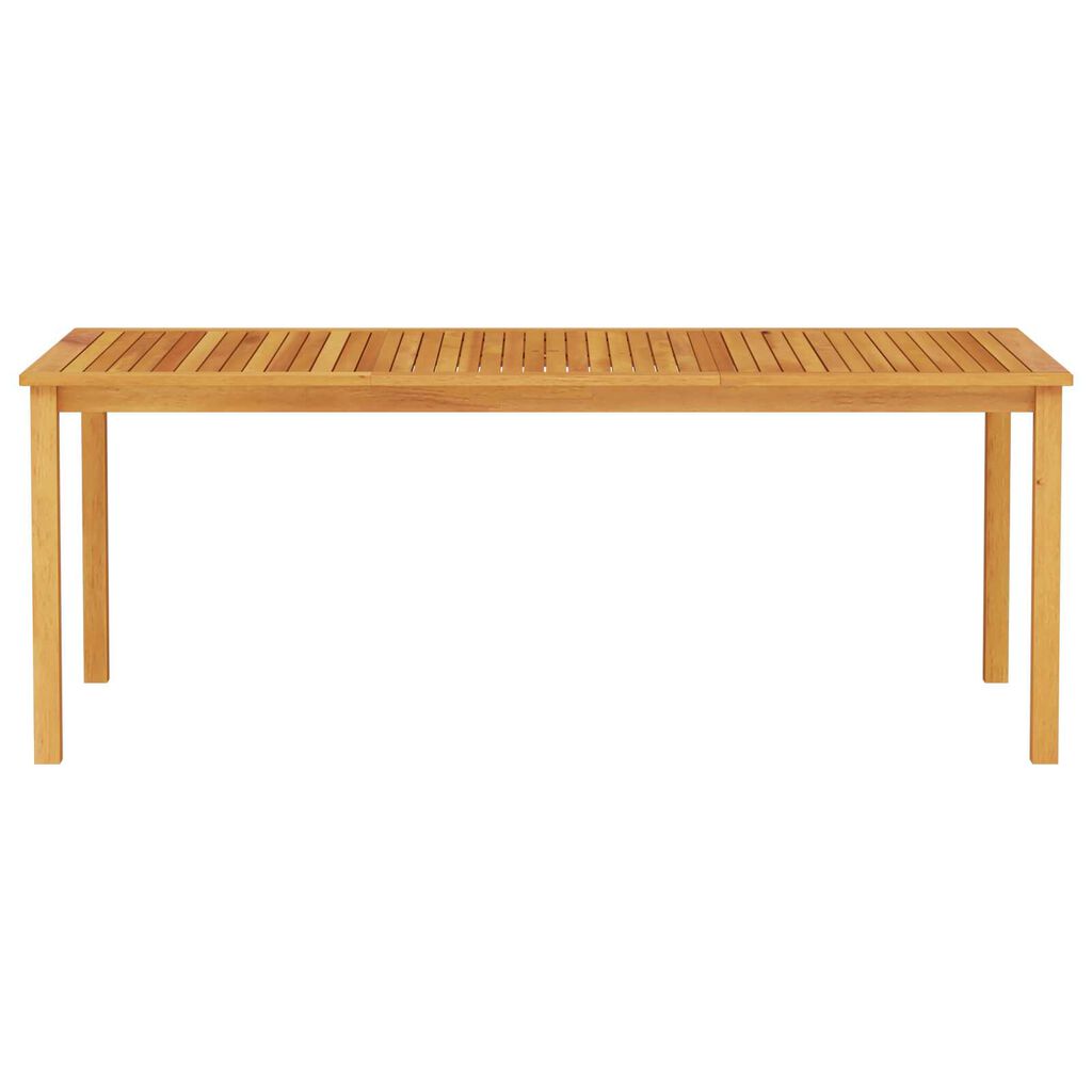 vidaXL Garden Dining Set 7 pcs Brown Solid acacia wood