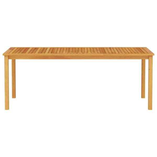 vidaXL Garden Dining Set 7 pcs Brown Solid acacia wood