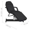 vidaXL Massage Table Black 180x62x(87-112) cm
