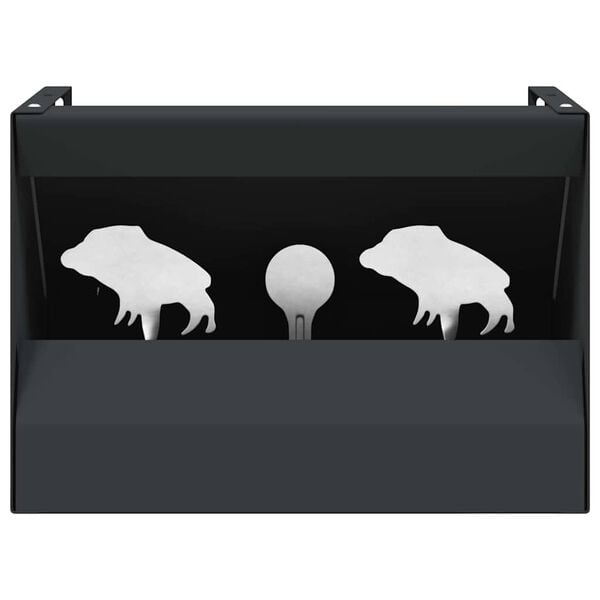 Magnetic Knockdown Pellet Catcher 4+1 Targets Wild Boar Design