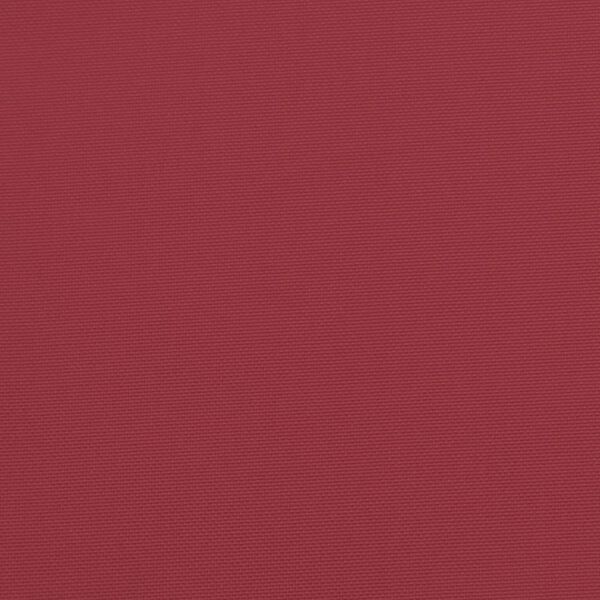 vidaXL Highback Chair Cushions 4 pcs Wine Red Oxford Fabric