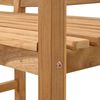 vidaXL Garden Bench Brown 120 x 53.5 x 85 cm Solid teak wood