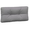 vidaXL Pallet Cushions 5 pcs Grey Fabric