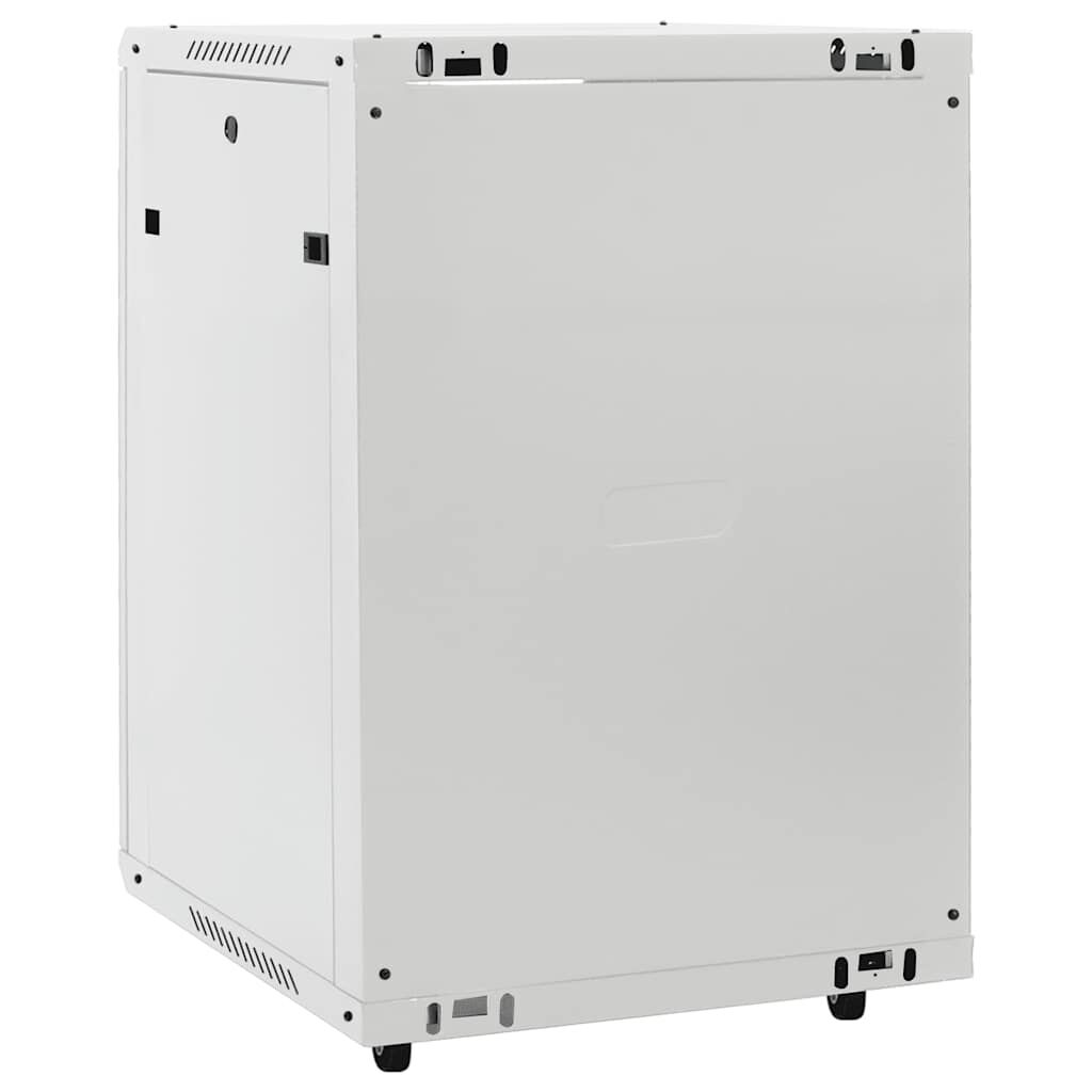 vidaXL 15U Network Cabinet with Swivel Feet 19" IP20 60x45x86 cm