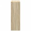 vidaXL Bookshelf Sonoma Oak 40x24x75 cm Engineered Wood