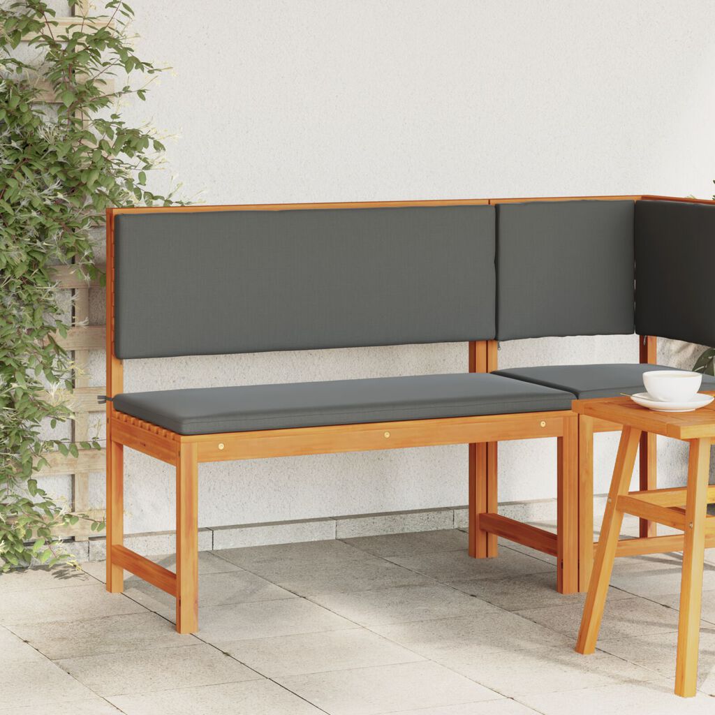 vidaXL Garden Bench Brown 100 x 50 x 91cm Solid Acacia wood