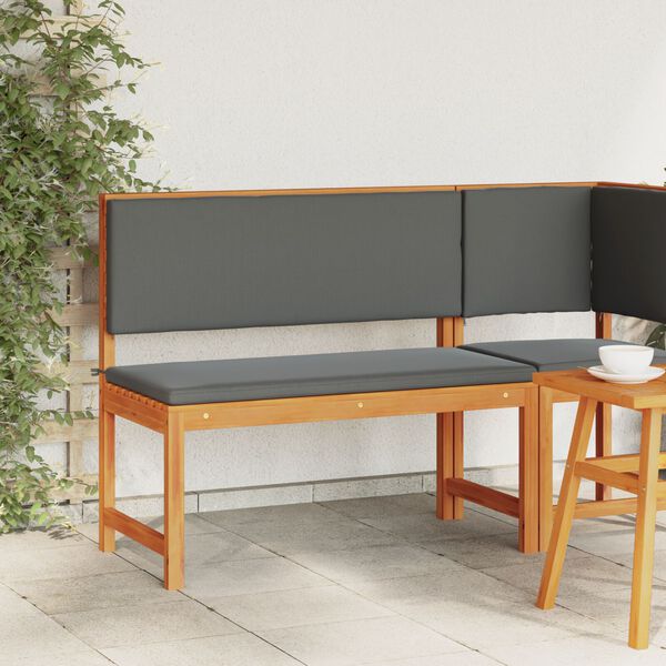 vidaXL Garden Bench Brown 100 x 50 x 91cm Solid Acacia wood