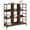 vidaXL Sideboard Brown Oak 102x32x103.5 cm Engineered Wood