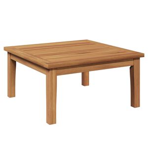 vidaXL Garden Table Brown Solid Teak wood