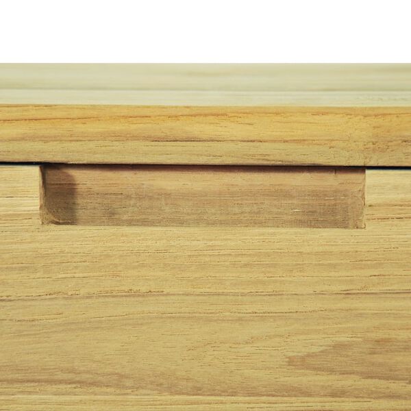 vidaXL Coffee Table 80x80x40 cm Solid Teak