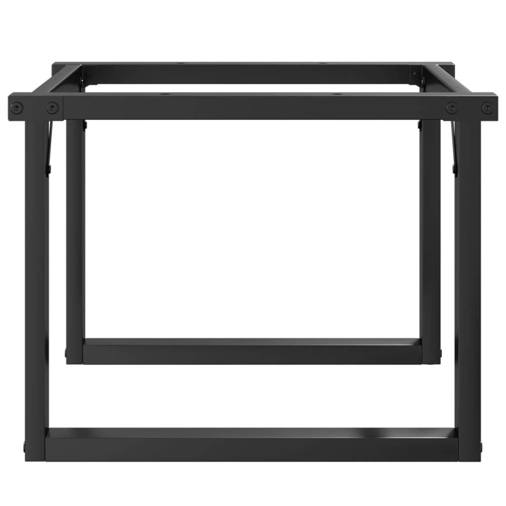 vidaXL Coffee Table Legs O-Frame 50x40x38 cm Steel