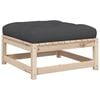 vidaXL 7 Piece Garden Sofa Set with Cushions Solid Wood Pine