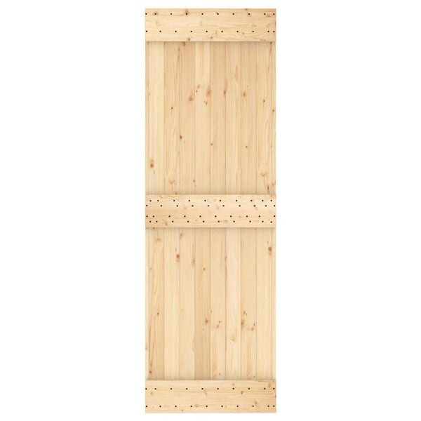 vidaXL Door NARVIK 70x210 cm Solid Wood Pine