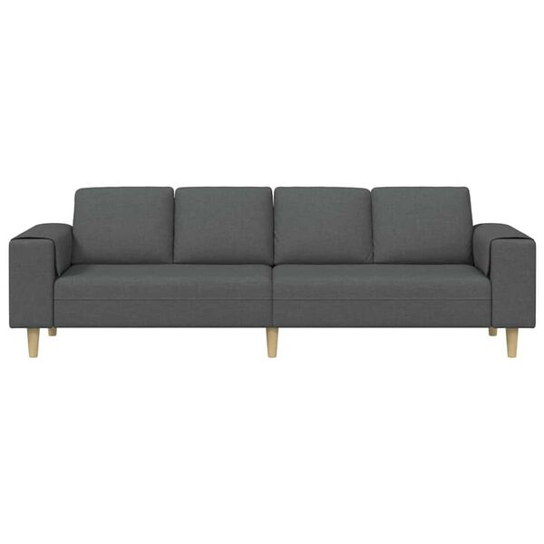 Sofa Set Dark grey Fabric