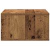 vidaXL Printer Stand Old wood 49 x 40 x 22.5 cm Engineered wood