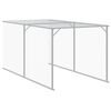 vidaXL Chicken Cage with Run Anthracite 110x1017x110 cm Galvanised Steel