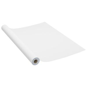 vidaXL Self-adhesive Furniture Film White 500x90 cm PVC