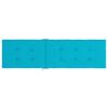 vidaXL Deck Chair Cushion Turquoise Oxford Fabric
