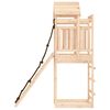 vidaXL Playhouse with Climbing Wall Solid Wood Pine