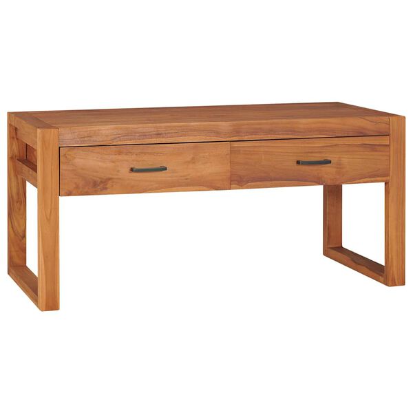 vidaXL TV Cabinet 100x40x45 cm Teak Wood