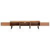 vidaXL TV Cabinet 145x35x35 cm Solid Acacia Wood