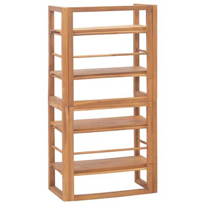 vidaXL Shelving Unit 60x30x120 cm Solid Teak Wood