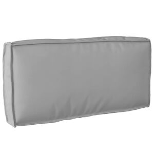 vidaXL Cushion Grey 80 x 40 x 12 cm Oxford Fabric