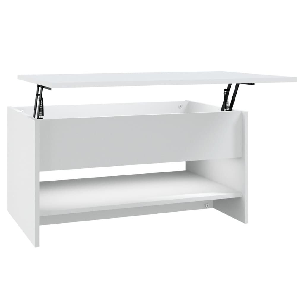 vidaXL Coffee Table White 80x50x40 cm Engineered Wood