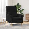 vidaXL Armchair Black 76 x 94 x 102 cm Velvet