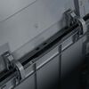 vidaXL Garden Storage Box 90L Grey PP Wood Look