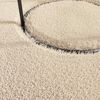 vidaXL Washable Rug Soft Shaggy Beige 160x230 cm Anti Slip