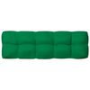 vidaXL Pallet Sofa Cushions 7 pcs Green